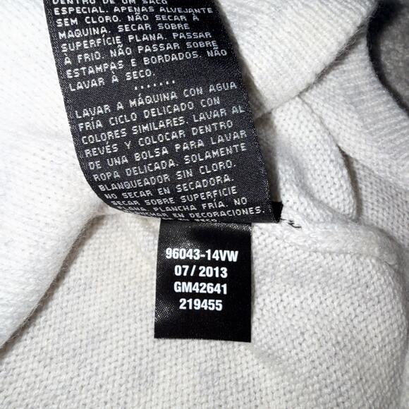 Harley Davidson Sweater Womens 2XL Wool Blend Sparkle Logo Quarter Zip Gray - Picture 4 of 10